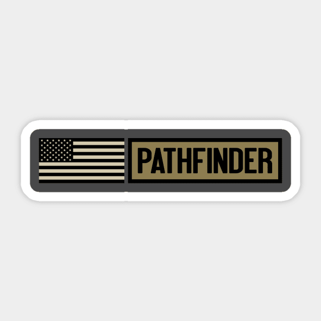 Pathfinder Sticker by Jared S Davies
